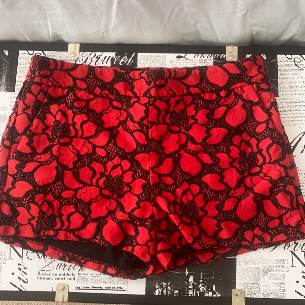 Express floral shorts